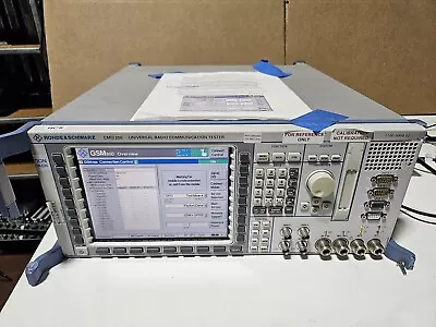 Buy Rohde & Schwarz CMU 200 Universal Radio Communication Tester  • 750$