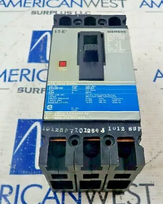 Buy ITE Siemens ED43B100 3 Pole 100 Amp  ED4 18KA@480 Circuit Breaker  - Tested • 175$