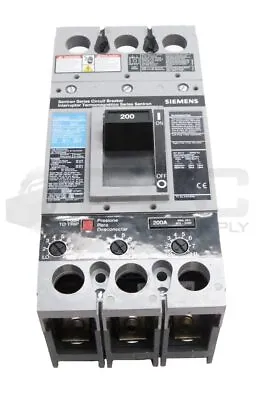 Buy Siemens Fxd63b200 /c Circuit Breaker 200a 600v 3 Pole • 250$