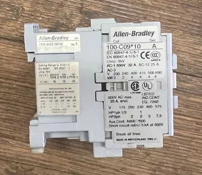 Buy Allen Bradley 100-c09*10 Ser A Contactor • 15$