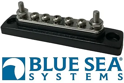 Buy Blue Sea Systems 2304 Marine Mini Common Bus Bar 5 X #8-32 Screw 5 Gang 100 Amp • 25.95$