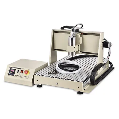 Buy CNC 6040Z 4Axis Router Engraver Engraving Machine USB 1.5KW Woodworking Mill110V • 1,044$