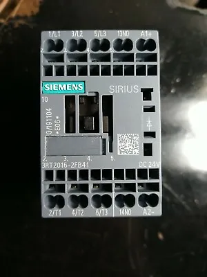 Buy Siemens 3RT2016-2FB41 Sirius Power Contactor 24VDC Coil, 600VAC 20A,  • 19.99$