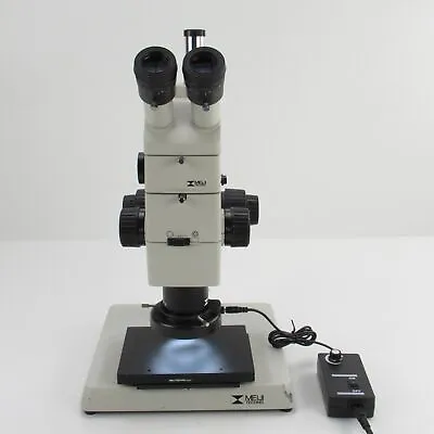 Buy Meiji Techno Rz Stereo Microscope 7.5x-75x With Plan 1x Objective & Camera Port • 2,754.95$