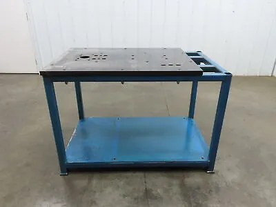 Buy 1-1/8  Steel Top Machine Base Welding Table Work Bench 50 W 30 D 34-3/4 H • 999.99$