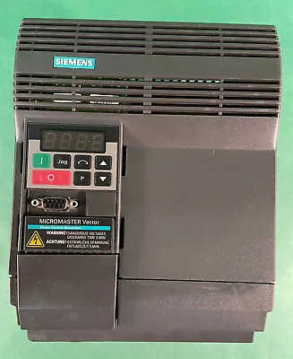 Buy SIEMENS 6SE3221-8CC40 Micromaster Vector • 499.99$