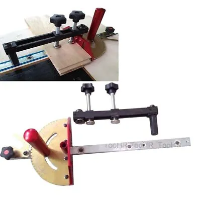Buy Precision Miter Gauge Chute Fixed Clamp Pressure Plate Table Woodworking Tools • 234.99$