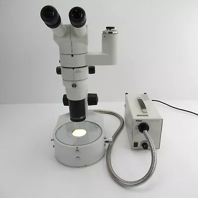 Buy Nikon Smz800 Stereo Microscope W/ Camera Port, Ed Plan 2x Obj & Light Stand • 1,999.95$