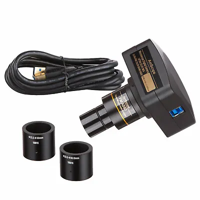 Buy AmScope 18MP USB3.0 Microscope Digital Camera With Real-Time Live Video  • 399.99$