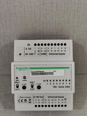 Buy Schneider Electric Tac Xenta 452a Universal Input And Analog Output Module • 80$