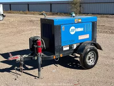 Buy 2018 Miller BIG BLUE 300 Diesel Towable Welder Generator 400 Amp • 1$