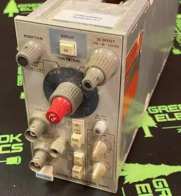 Buy 5A22N - TEKTRONIX - Differential Amplifier Plug-in - 5000 Series USED • 109$