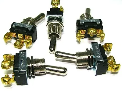 Buy LR107402 SPDT (2-circuit) Toggle Switch On/Off/On 125vac-15a / 240vac-10a • 9.89$