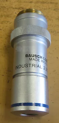 Buy Bausch & Lomb Industrial 2.25X 0.04 N.A. Microscope Objective  • 79.99$
