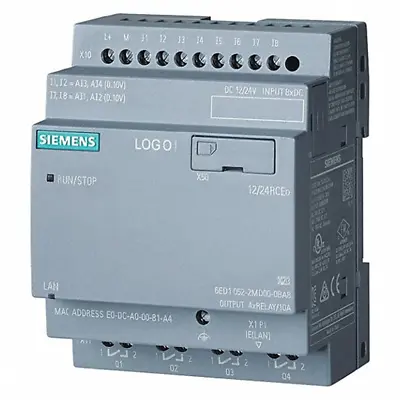 Buy Siemens 6ED10522MD080BA1 LOGO! 12 To 24 V AC/DC Logic Module • 136.50$