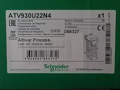 Buy Schneider Electric ATV930U22N4 Altivar Process AC Speed Drive • 700$