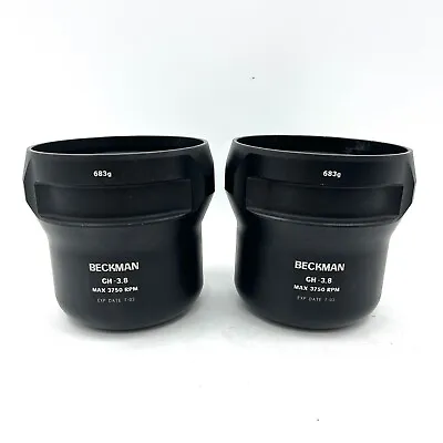 Buy Beckman GH-3.8 *Weight Matched * 683g Centrifuge Swing Buckets Without Insert • 149.99$