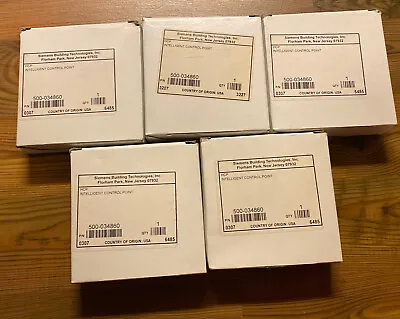Buy Lot Of 5 New Siemens Hcp Fire Alarm Intelligent Control Point 500-034860 • 299.99$