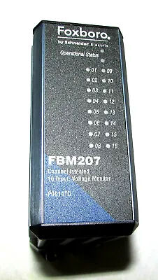 Buy Foxboro By Schneider FBM207 Channel Isolated 16 Input Voltage Monitor P0914TD • 249.99$