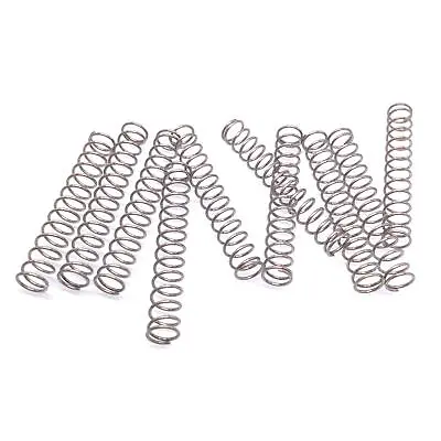 Buy 10pcs 0.8mm X 8mm X 50mm Stainless Steel Compression Spring Pressure Spring • 8.18$