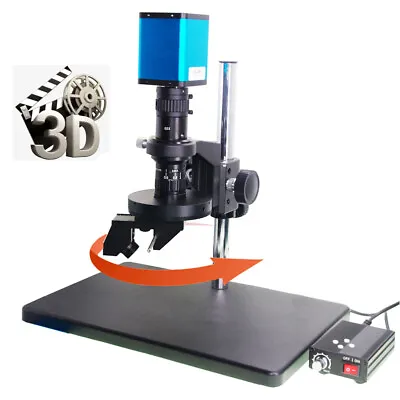 Buy Auto / Fixed Focus 60FPS HDMI Camera 3D-2D Parfocal C-Mount Industry Microscope • 749$
