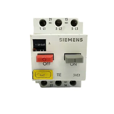 Buy Siemens 3VE1010-2E Motor Starter Protector 0.63-1A • 8.07$