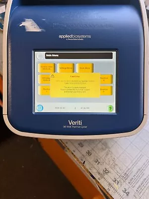 Buy Applied Biosystems Veriti 96-Well Fast Thermal Cycler • 585$