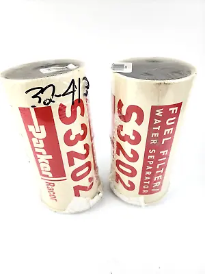 Buy 2pc Parker Racor S3202 Fuel Filter Water Separator Truck Bus Coach • 47.99$