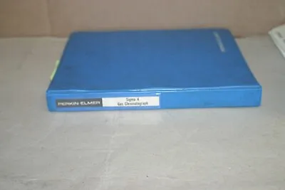 Buy Perkin-Elmer Sigma 4 Gas Chromatograph  Instructions Manual • 125$