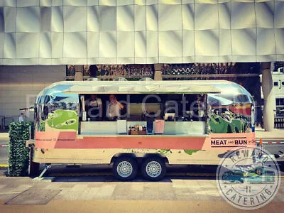 Buy New Airstream Mobile Food Trailer Suitable For Burger Coffee Prosecco Pizza Gin • 22,775.03$