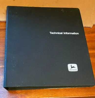 Buy John Deere Technical Information Manual,tm-1233 Walk-behind Tillers & 5b Sprayer • 19.95$