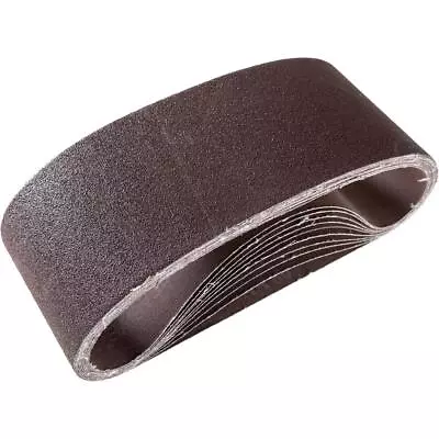 Buy Grizzly T21501 4  X 24  A/O Sanding Belt 80 Grit, 10 Pk. • 51.95$
