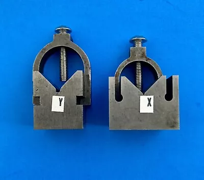 Buy (2) Small Maching Vee Blocks For Milling/bridgeport Machining See Listing Size • 16$