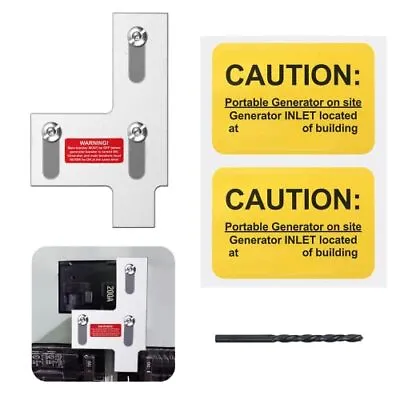 Buy Generator Interlock Kit Compatible With Siemens Or Murray 200 Amp Panel, 1 1/10 • 60.19$