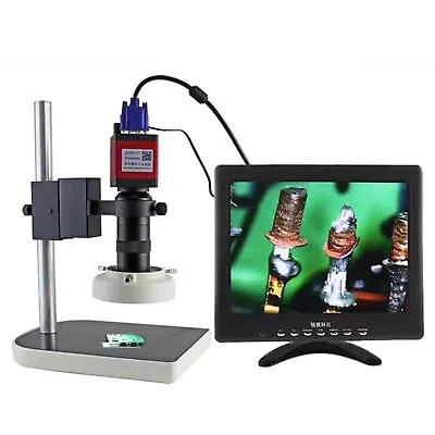 Buy Digital HD Monocular Microscope Camera Industry Video Inspection 3800W HDMI 130X • 24.70$