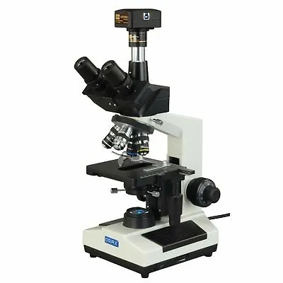 Buy OMAX 40X-2500X 5MP USB3 Darkfield Trinocular LED Lab Microscope For Live Blood • 1,011.99$
