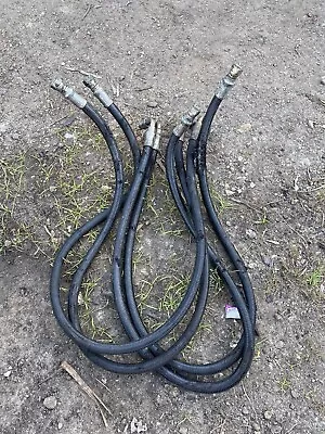Buy Set(4) Used Wright ZK (1st Gen Mowers) Commercial Mower Hydraulic Hoses 52” 61” • 119.99$