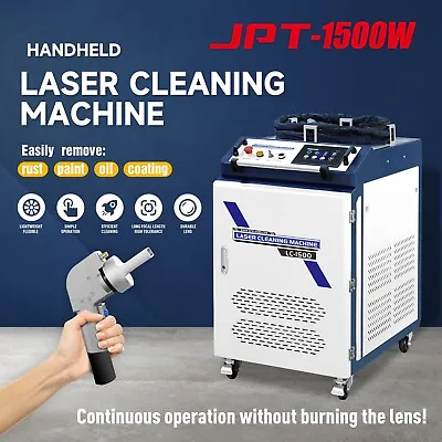 Buy 1500w JPT Laser Cleaning Machine Rust/Oil/Oxidation Layer/Painting Fast Remover • 12,899$