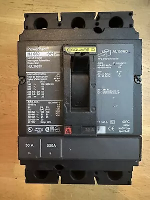 Buy Schneider Electric Square D Power Pact HJ 060  30 Amp  3 Pole Breaker  • 230$