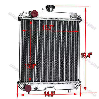 Buy Radiator For Kubota Compact Tractor Overall Size 369x 493mm Core 348x 350 Mm US • 159$