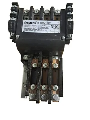 Buy Siemens 22du+32a*  Size-1 Reversing Starter, 120-220v Coil Xlnt  • 149.99$