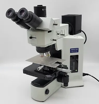 Buy Olympus Microscope BX51M Metallurgical Brightfield Darkfield W/ Trinocular Head • 8,995$