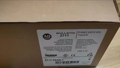 Buy 1pc Allen Bradley 2711-t5a5l1 Panelview 550 Ser-a Rev-b Frn- 4.10 Free Shipping • 2,582.50$