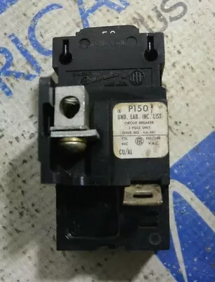 Buy ITE Siemens Pushmatic P150 1 Pole 50 Amp Circuit Breaker • 22.95$