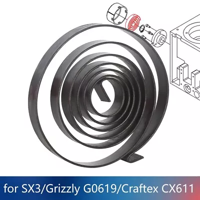 Buy Mini Mill Quill Return Spring For SIEG SX3/Grizzly G0619/JETCO JMD-3S/CX611 • 21.44$