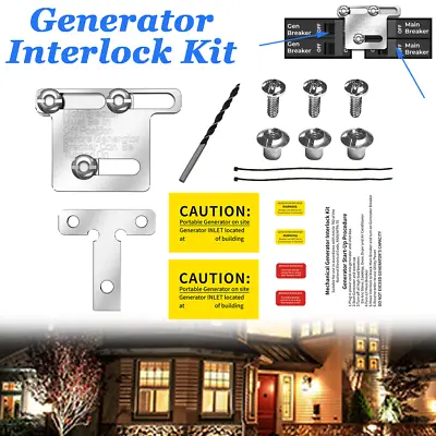 Buy For Siemens Mury Chalenoer & TE Sub 100-200 Amp Panels Generator Interlock Kit • 39.99$