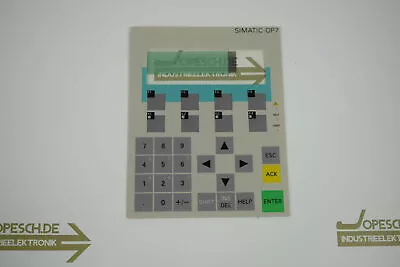 Buy Membrane Keypad For Siemens Simatic OP7 6AV3607-1JC30-0AX1 6AV3 607-1JC30-0AX1 • 63.72$