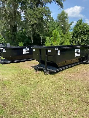 Buy USED Roll Off Dumpsters (15 And 20 Yard) And Gooseneck Trailer • 36,100$