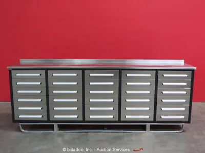 Buy Steelman 30-Drawer 9FT Steel Work Bench Tool Cabinet Shop Box Bidadoo -New • 500$