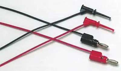 Buy Fluke Tl960 Micro Hook Test Leads,36 In. L,Black/Red • 48.35$
